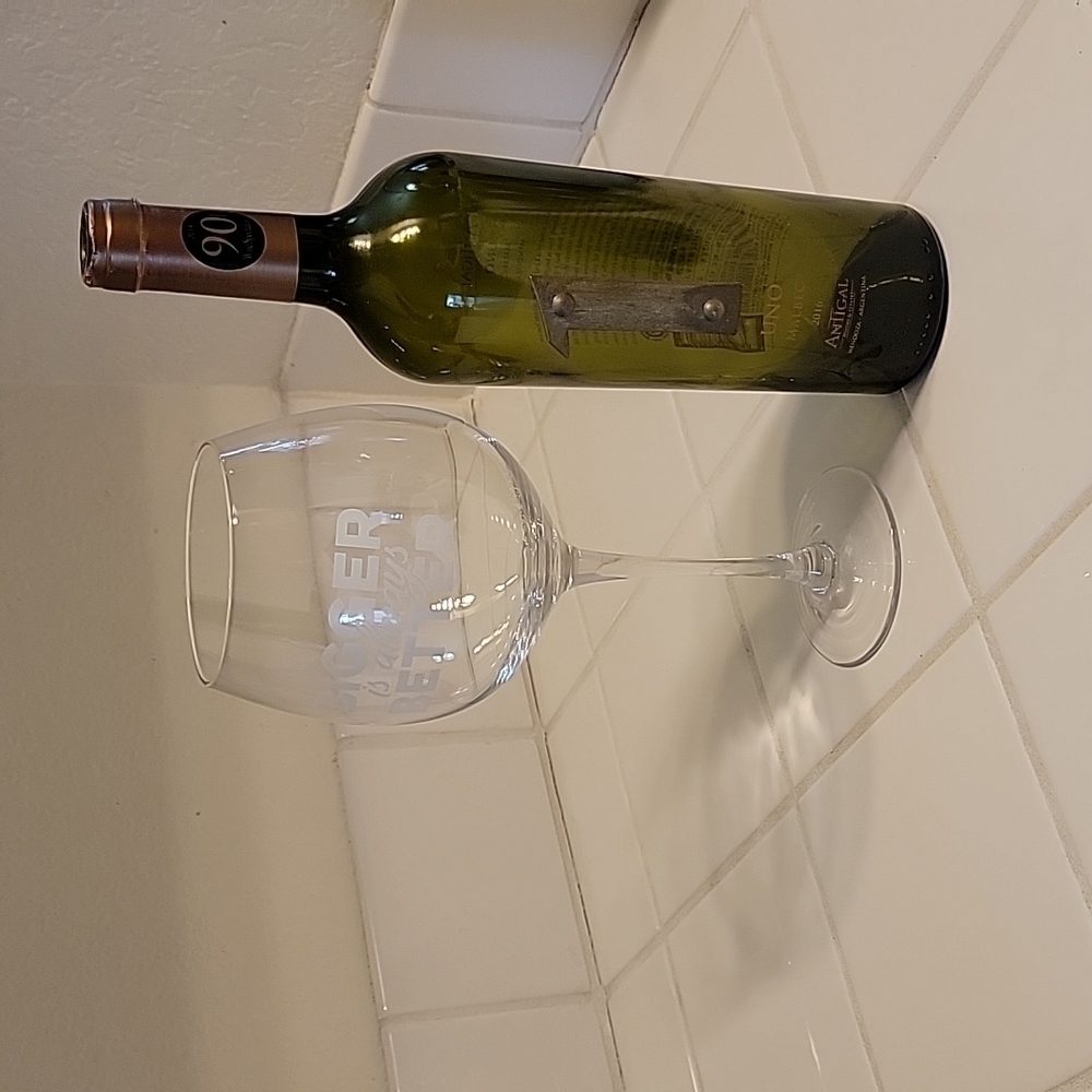 Extra Large Wine Glass.